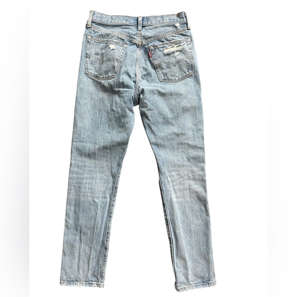 Levi’s Blue 150 Anniversary Edition Original Selvedge Jeans - Picture 4 of 9